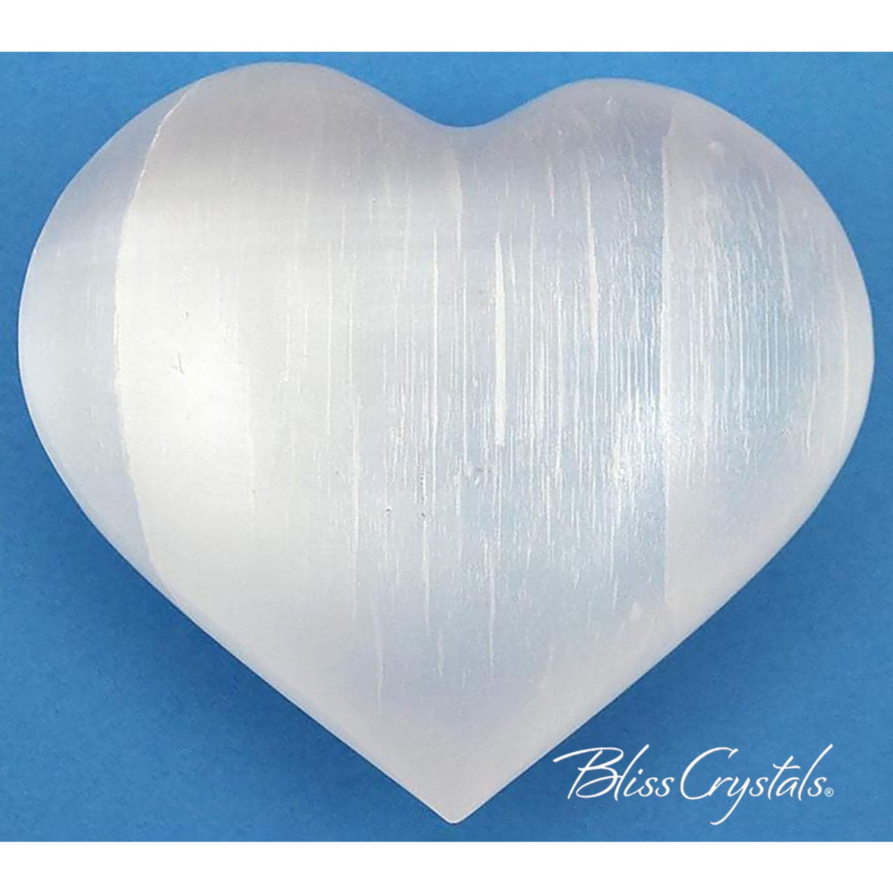 3 Jumbo SELENITE PUFFY HEART Stone - Feng Shui Reiki 