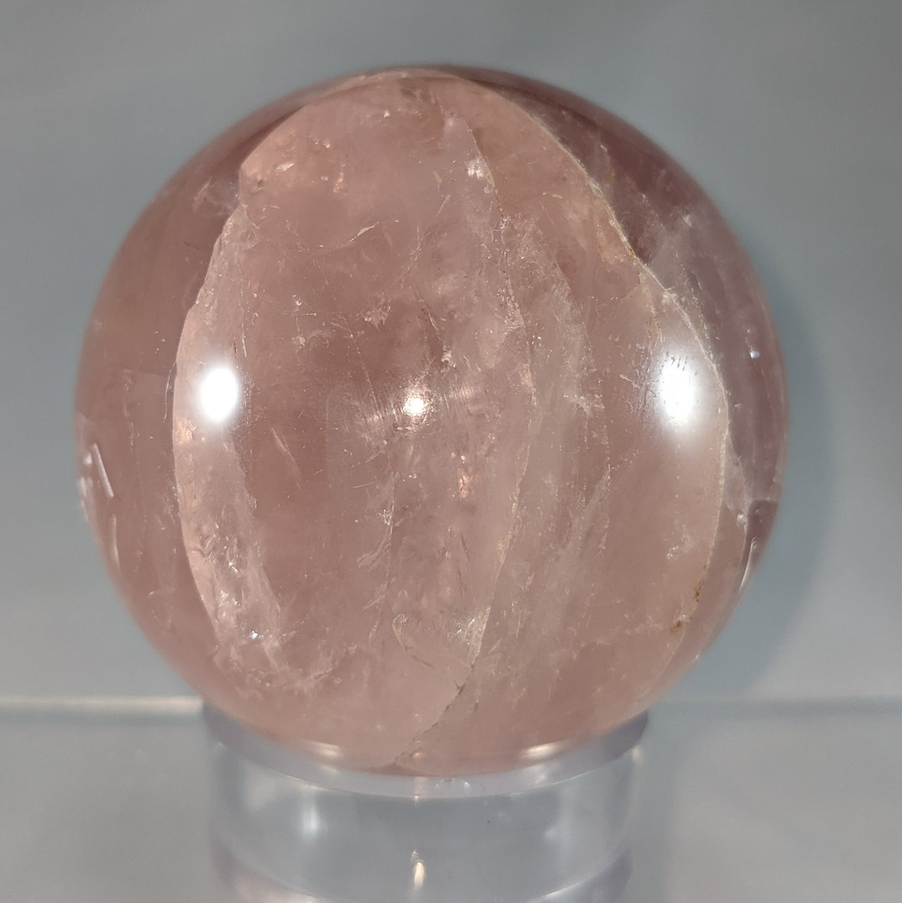 Rose Quartz Sphere 3.5" #S052