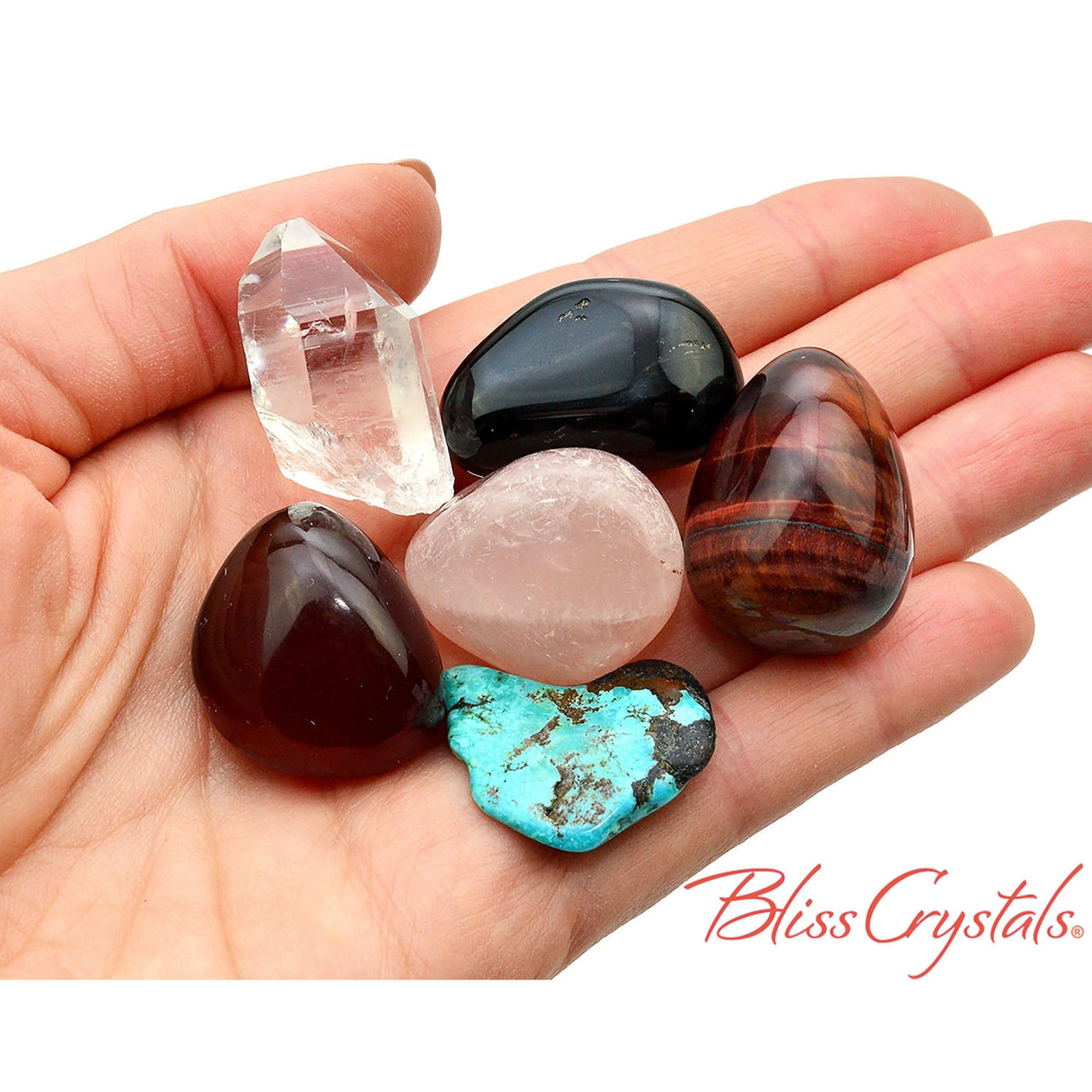 Capricorn Zodiac Birthsign Set of 6 Stones Healing Crystals 