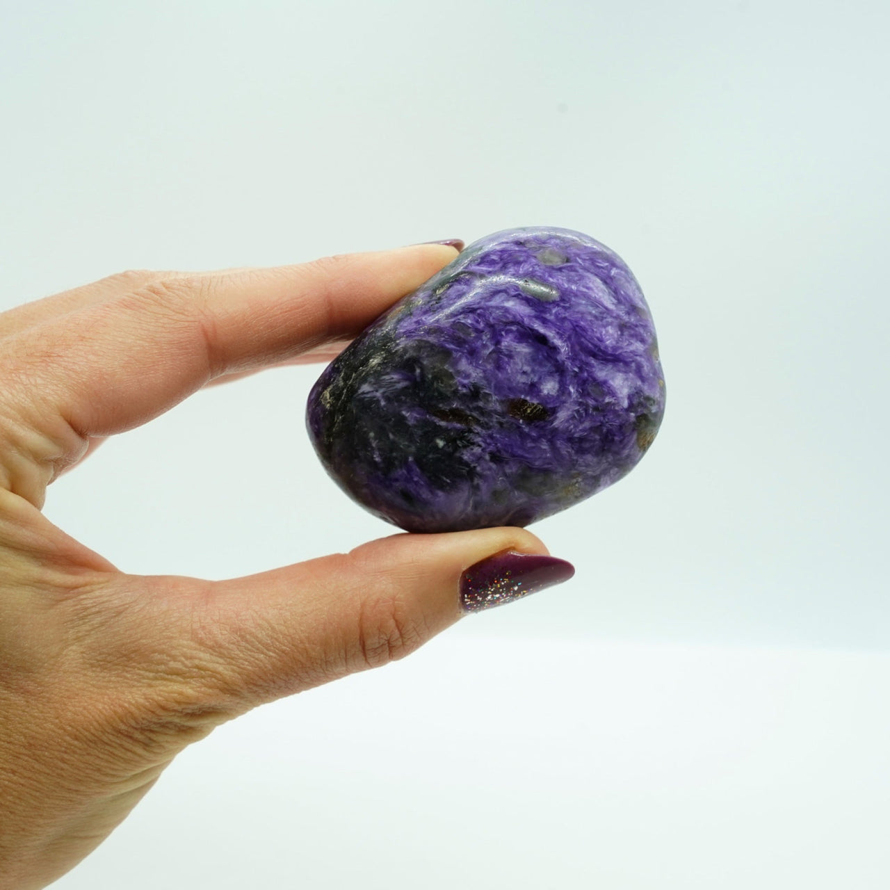 Charoite Pebble (110g) #LV0446