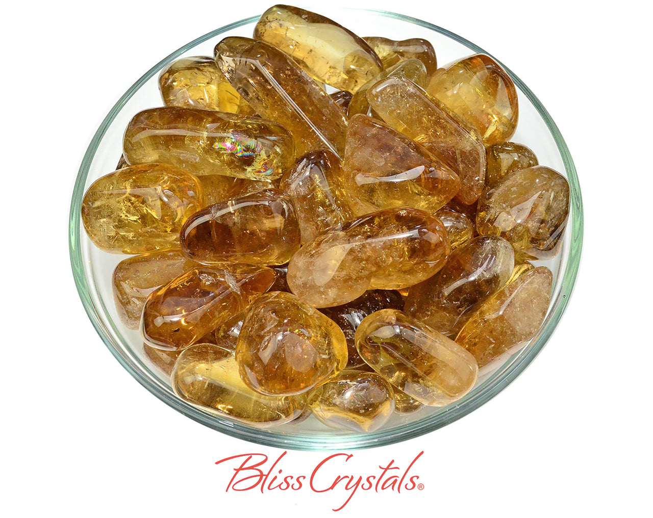 Natural African CITRINE Tumbled Stone #NC27