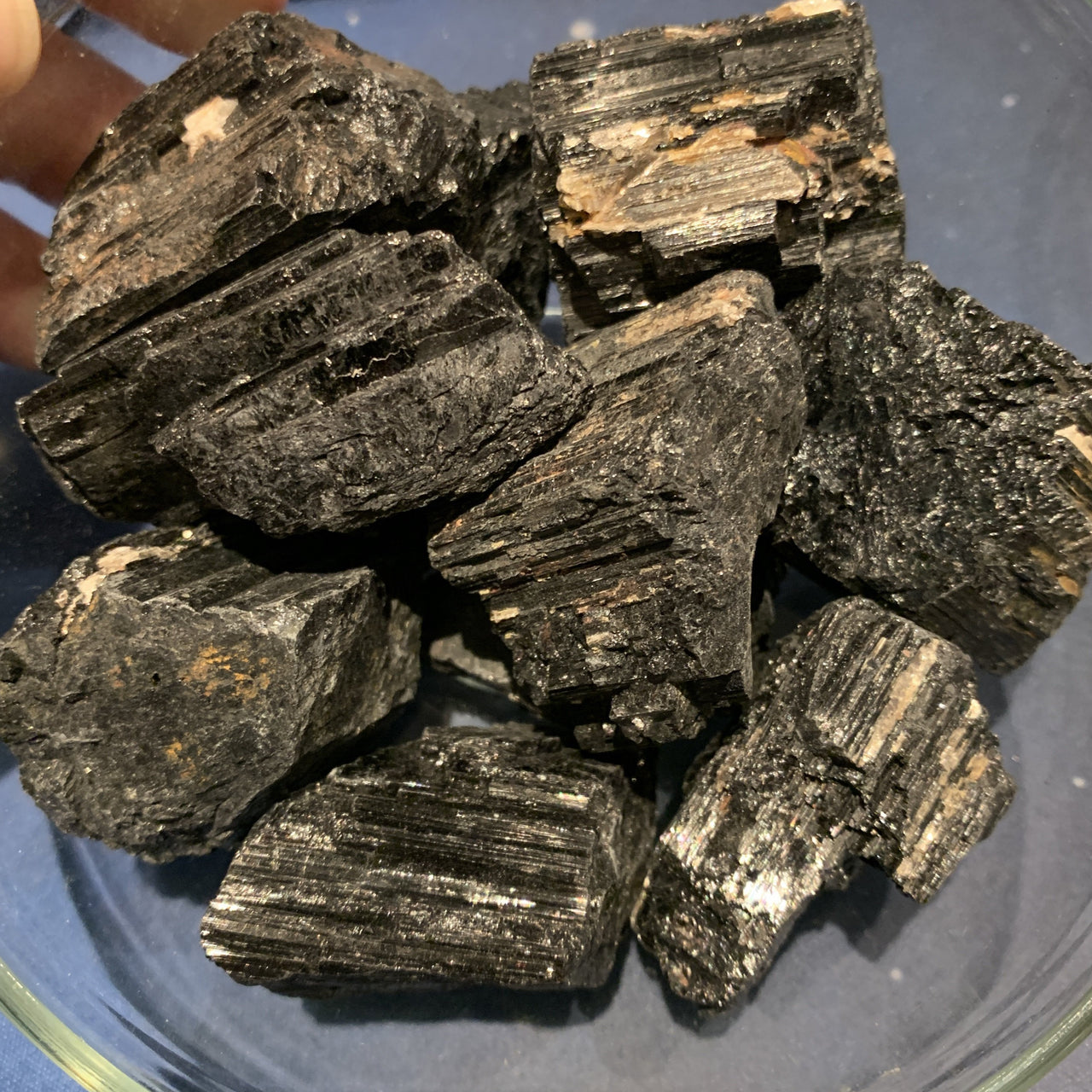 Black Tourmaline Rough (36gm to 80gm) #R017