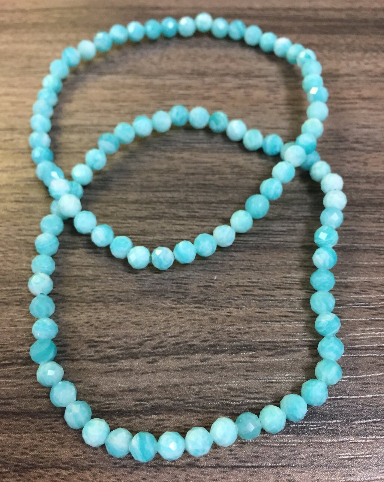 Amazonite 4mm Bracelet #J336