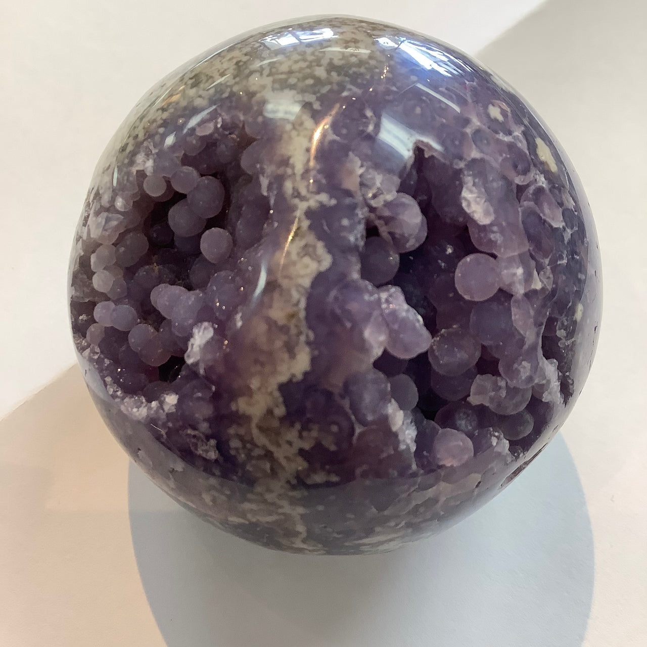 Grape Agate Sphere #S030