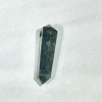 Thumbnail for Double Terminated Drilled Point DT Wand Pendant or Bead #J899