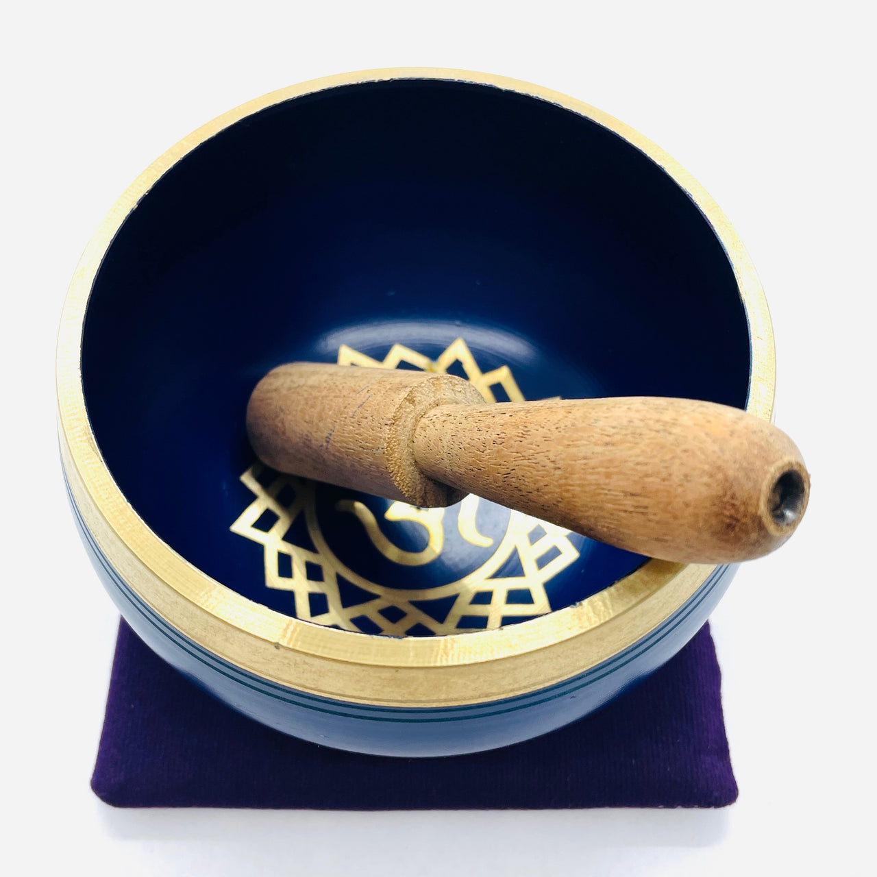 3.5" Chakra Singing Bowl Box Set w/ Striker & Cushion #B048