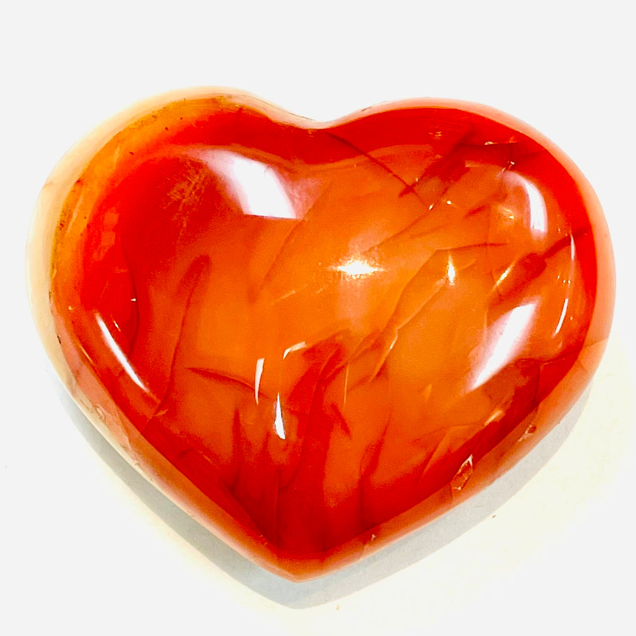 Carnelian Heart (on Stand) Pick Size #H049