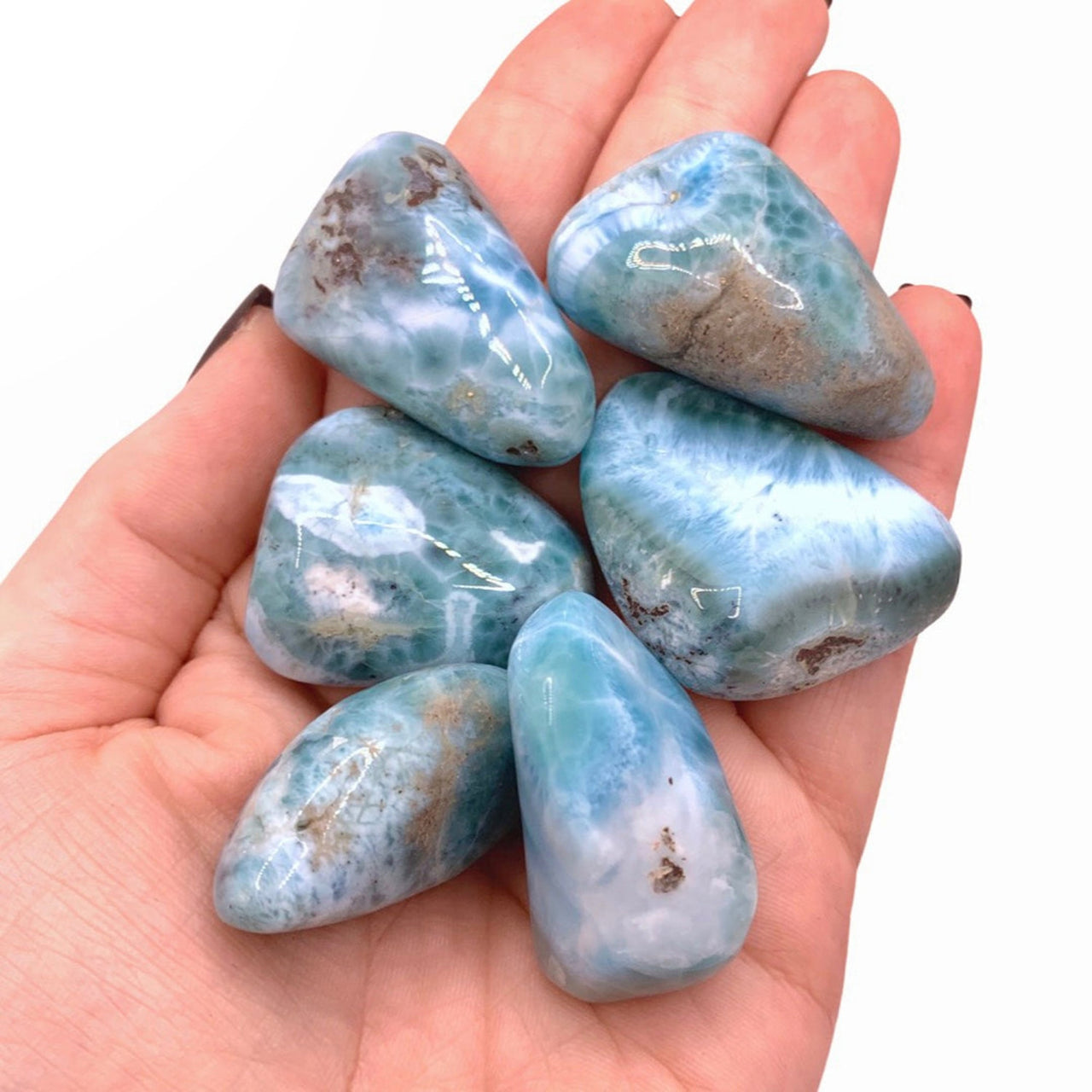 Larimar Tumbled Stone #SK5283