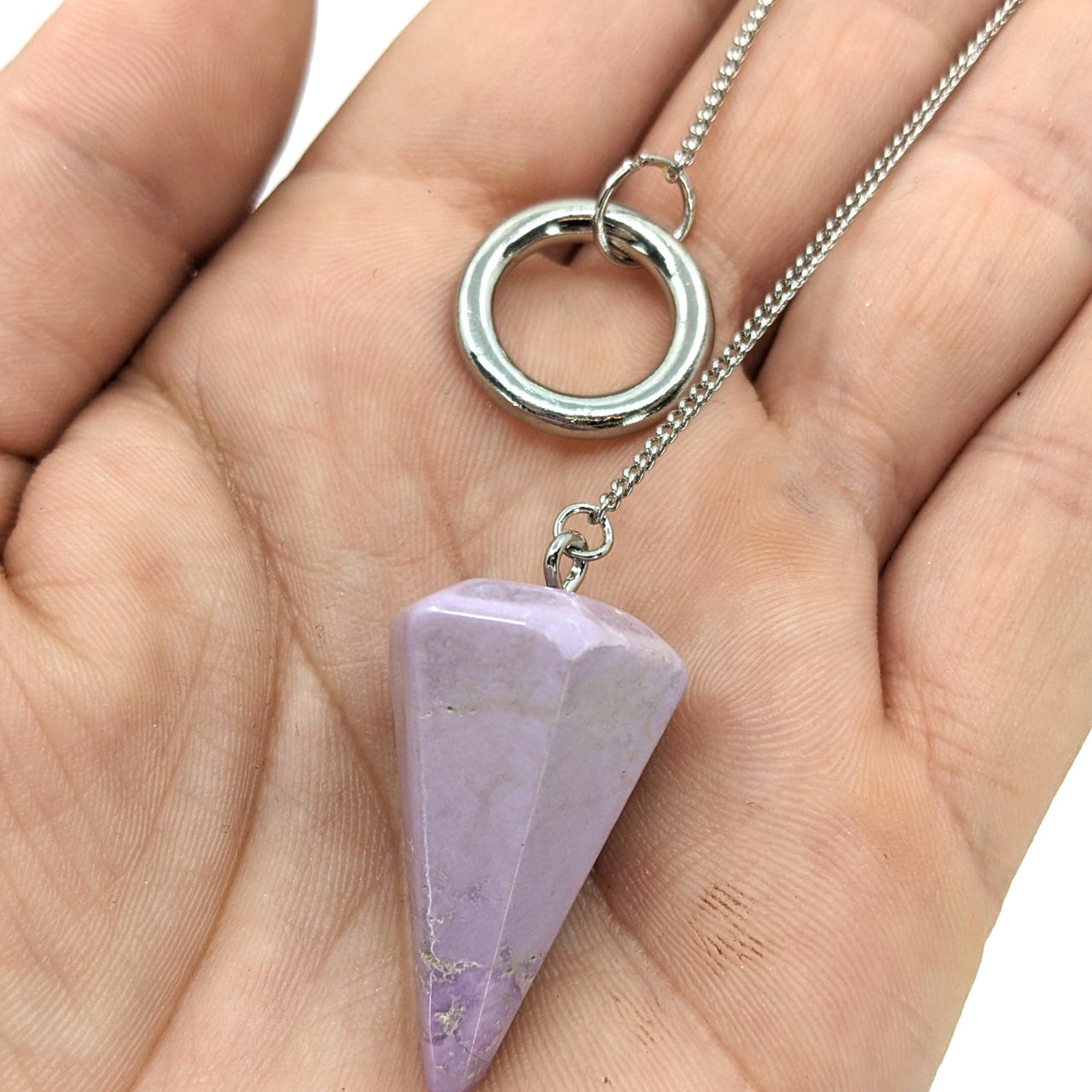 Phosphosiderite Pendulum Grade A (14g) #LV0903