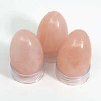 Thumbnail for Rose Quartz 1.75 Small Egg (60g) #SK8073 - $10