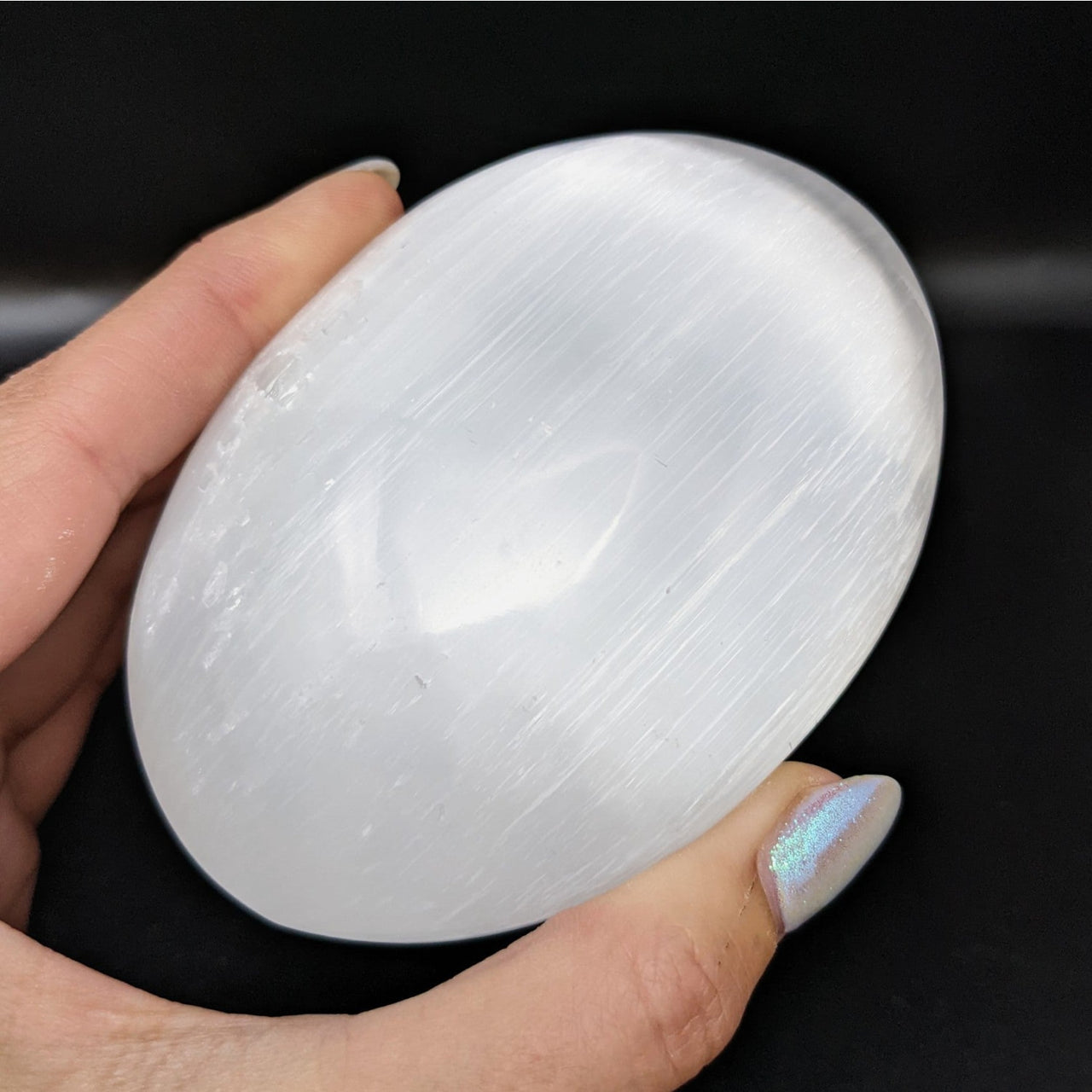 Selenite 4 Jumbo Palm #SK8194 - $18.95