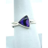 Thumbnail for Sugilite Triangle Ring Sz. 9.75 #SK8866 - $115